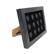 [frthrthrt]Guitar Pick Display Frame Guitar Pick Holder Display Case Wall Mount or Tabletop Guitar P