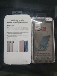 透黑軍事防撞殼 A51 A71  J4plus phone case 三星 Samsung Galaxy