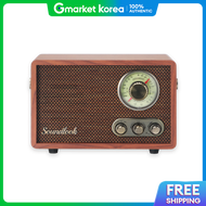 Soundlook Sl-Br101 Classic Analog Radio Bluetooth Speaker USB Sd Playback Antique Wood Design