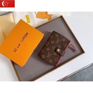 Gucci_ Bag LV_ Bags Ladies Wallet Women's Middle Clip Classic Presbyopic Buckle Multifunctional Card Holder Coin Purse