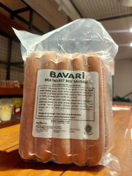 new sosis sapi bavari bratwurst beef sausage 1kg best seller