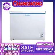 CHEST FREEZER BOX CHANGHONG CBD-205 CBD205 LOW 120 WATT 200 LITER