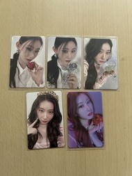 ITZY 彩領 小卡