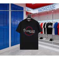 Moncler 2026 Summer Short Sleeve T-Shirt - 100% Cotton, Customizable Large & Slim Fit | FB3Z
