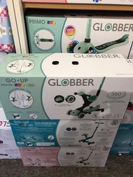 (包運)Globber Go Up Deluxe Lights 360° 可摺疊滑板車 (15M - 9Y+)—綠/藍/粉