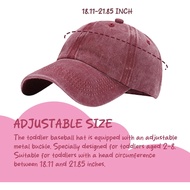 3 Pack Toddler Hat Toddler Baseball Hats for 2-7 Years Boys and Girls