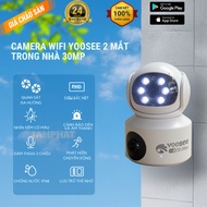 YOOSEE indoor WIFI Camera with 2 eyes and 2 frames, 30MP resolution