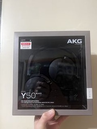 AKG Y50 Black On-Ear Headphones