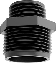 NEBOO 599030 Compatible with Little Giant GH-1, 1-Inch MNPT x 3/4-inch Male GHT Garden Hose Reducer/