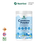 Nutrivo Colostrum Powder with High IgG & BacoMind 500g | Bone Gut Health High Calcium Milk Powder