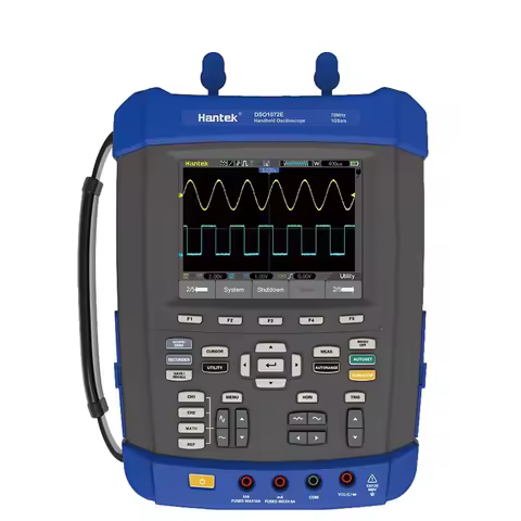 HANTEK DSO1072E Oscilloscope/Recorder/DMM High Bandwidth 70MHz Oscilloscope 1GS/s Sample Rate