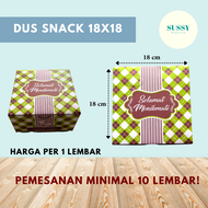 DUS SNACK / DUS GS MOTIF / DUS KUE 12X12 12X14 12X16 18X18