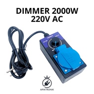 MESIN 2000W Dimmer Speed Controller for Drill, Grinder, Dynamo Machine