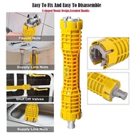 Plumbing Sink Faucet Wrench 8in1 Faucet Sink Wrench / Plumbing Sink Faucet Wrench 8 in 1 Sink Faucet