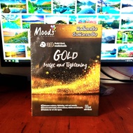 ⚡FLASH SALE⚡♡พร้อมส่ง MOODS 3D FACIAL MASK GOLD MOIST AND TIGHTENING(10packs in a box)