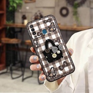 Cloth Patch three-dimensional Phone Case For Itel P37 Pro/Vision2 Plus Back Cover Waterproof Full wr