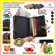 TC BW-009 Smart Stylish Wallet With Pop up Aluminium Metal Card Holder With Cash Slot | RFID Protect