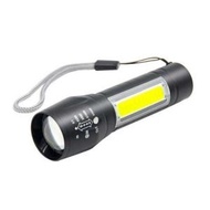 全城熱賣 - 3合1 LED 伸縮變焦手電筒 - USB充電 (附充電線)