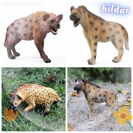 HILDAR Spotted Hyena Model Gift Educational Toy Kids Cognition Lifelike Wildlife