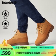 添柏岚（Timberland）官方踢不烂男鞋大黄靴户外徒步防水偏大|A1KAD A1KADW/小麦色 42