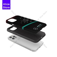 Merceds W15 Livery 2024 F1 Legacy George Russell Edition Magsafe Phone Case for iPhone 16 Pro Max /