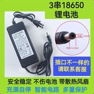 With Fan 12.6 V5A6A Lithium Battery Charger 12V Lithium Battery 3A 4A Polymer 18650 Battery Pack