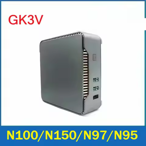GK3V Mini PC Intel N95 / N97 / N100 / N150 DDR4 WIFI5 BT4.2 Desktop Gaming Computer Windows 11 Pro
