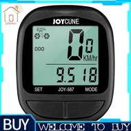 Bike Computer Waterproof Wired Speedometer Odometer Stopwatch Cycle Bike Computer with LED Display O