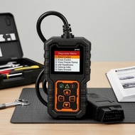 ZF997 Advanced OBD II Scanner - Universal Car Engine Code Reader & Clearer for OBD2 1996+