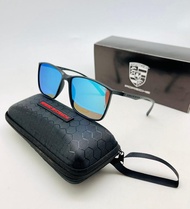 Kacamata hitam pria gaya sporty ringan fleksible premium import sunglasses uv 400 lensa kaca mata po