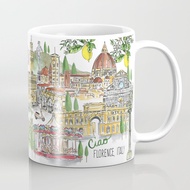 Cangkir Kopi Italia Florence Florence Italy Coffee Mug