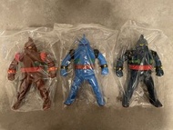Medicom Gigantor Tetsujin 28 Go 鐵人28 東映 Sofubi Sofvi Popy Vinyl Figure 膠公仔 搪膠 永井豪 Black Ox 黑牛 一套三個