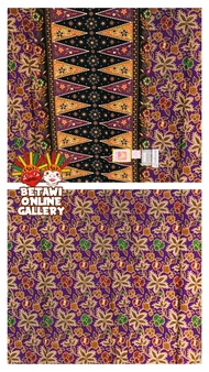 Kain Sarung Batik Cirebonan / Kain Sarung Batik Bunga / Sarung Batik Cirebonan