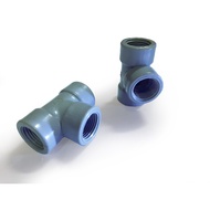 PVC Acetal Thread Tee/ Penyambung Paip Tee PVC Dalam Gigi/ PVC Pipe Fitting Acetal Tee (15 mm)