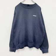 古著2000 年代匡威 All Star 衛衣/運動衫，褪色藏青色，L 碼