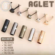 (AGLET) Super Cool Metal Iron Aglet For ShoeTALI Jacket Sweater Hoodie Pants Bag
