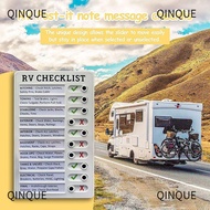 QINJUE Home Note Board RV CHECKLISR ELDER CARE MY CHORES Adjustable Reminding Time