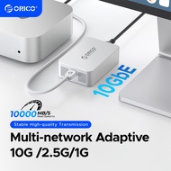 ORICO 10gbe Ethernet Adapter Mac Mini USB-C Thunderbolt 3/4 To 10G Ethernet Adapter(REA-10)