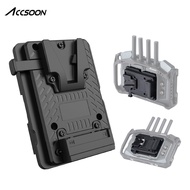 Accsoon NP-F to V-Mount Power Adapter Converter for CineView M7 Pro/CineView M7 Camera Monitors, NP-