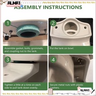 ALMA Toilet Coupling Kit, AS738756-0070A Durable Toilet Tank Flush Valve, Spare Parts Universal Repairing Toilet Seal Gasket for AS738756-0070A