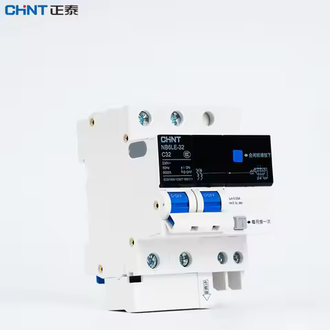 CHINT CHNT NB6LE-32 1P+N Home Electrical Leakage Mini Circuit Breaker Overload Protection car access