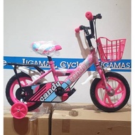 12'' Kids Bicycle with Basket and Carrier