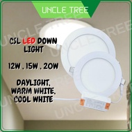 CSL LED PANEL LIGHT / DOWN LIGHT 12W / 15W / 20W " ROUND " TYPE