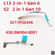 Replacement NEW For Lenovo L13 Gen 6/S2 Gen 10 2-in-1 Screen Cable 5C11P26346 Laptop Lcd Cable