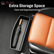 FLYTOP Universal Car Front Under Seat Storage Box Center Console Organizer Hidden Practical Drawer B