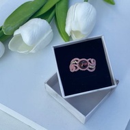 221038 Macrame 南美蠟線 石榴石 介指