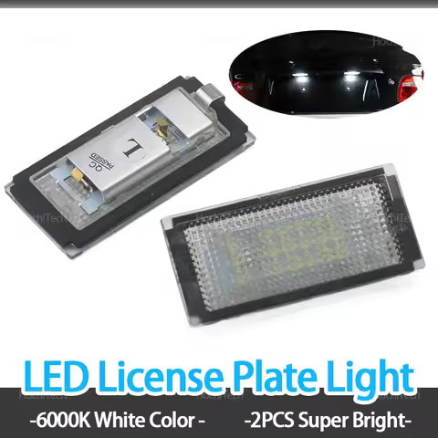 LED Number Plate Light Error Free License Plate Lamp for BMW 3 Series E46 2-Door M3 1998-2003 511370