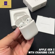 apple airpods 2 with charging case bekas original