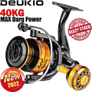 2023 NEW shimano Mesin Pancing Max Darg 40kg 2000-7000 Size Trolling Fishing Reels shimano Carp Metal Metal Handle Saltwater HIGH SPEED LURE FISHING CASTING REEL MESIN PANCING