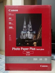 Canon sg 201 sg-201 A4 半光澤相紙 20/pcs hp Brother espon 打印機 printer